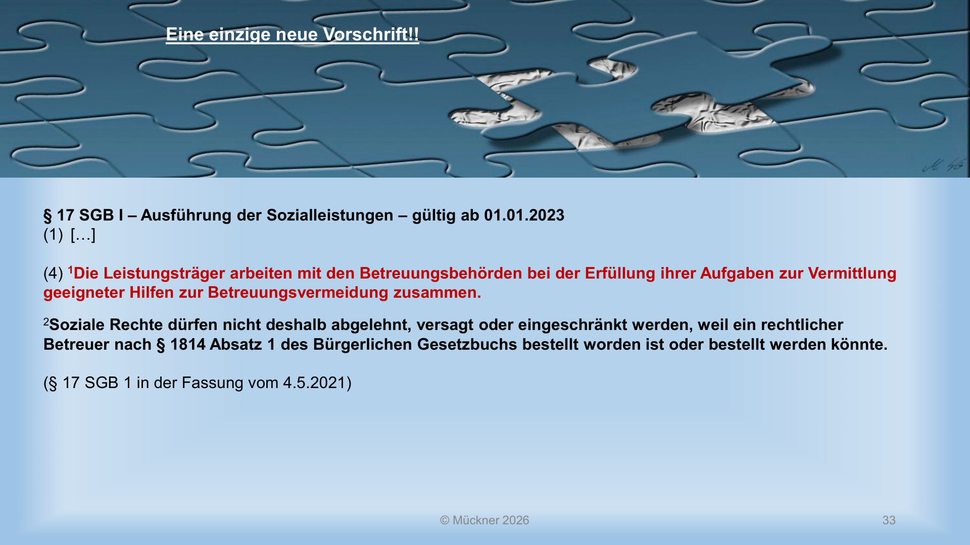 Mückner Aktuelle Änderungen S.33